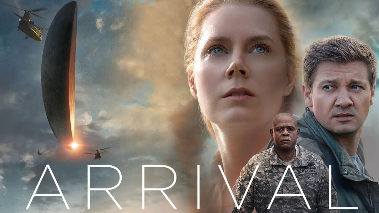 Arrival (2016) movie poster featuring Amy Adams
